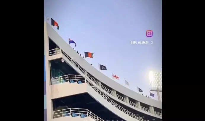 CT: Indian flag ‘missing’ at Karachi stadium, sparks controversy